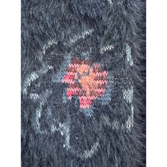 NWOT Desigual Blue and Pink Lash sweater, - Picture 4 of 6